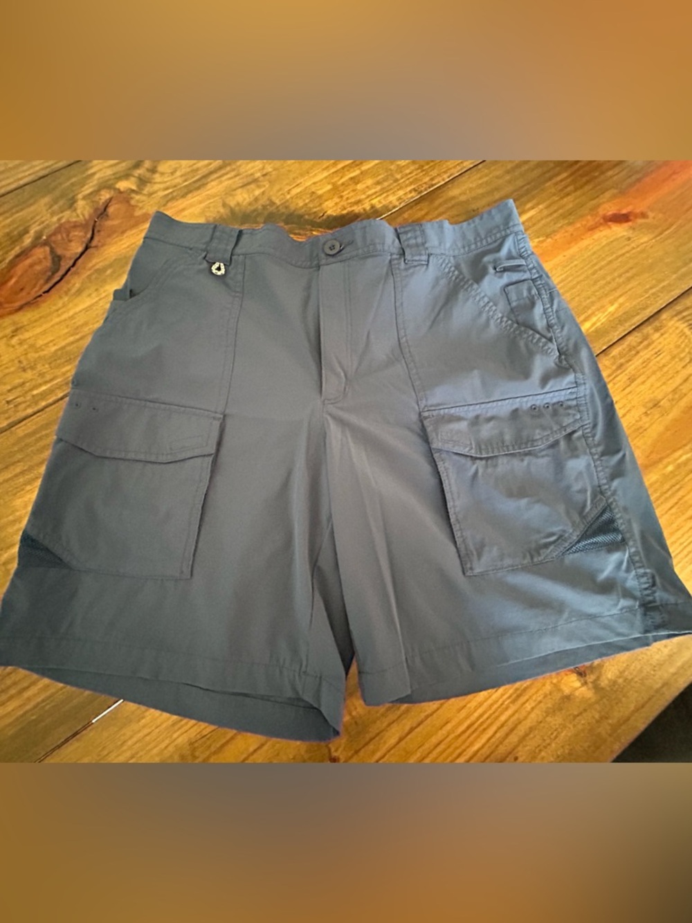 ✨Columbia Men's Navy Cargo Shorts with Multiple Pockets